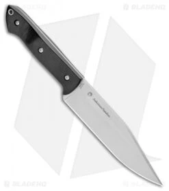 Spyderco Province Fixed Blade Knife Black G-10 (6.75" Satin 4V) FB45GP 7 Spyderco Province Fixed Blade Knife Black G-10 (6.75" Satin 4V) FB45GP -Spyderco Sales Spyderco Province Fixed Black G 10 Satin FB45GP BHQ 85406 jr spine