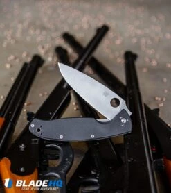 Spyderco Resilience Liner Lock Knife G-10 Folder (4.25" Satin) C142GP -Spyderco Sales Spyderco Resilience Liner Lock Knife G 10 Folder Satin C142GP BHQ 7474 kp armory web