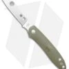 Spyderco Roadie Slip Joint Knife Olive Green FRN (2.1" Satin) C189PGR