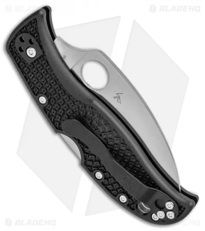 Spyderco RockJumper Lockback Knife FRN (2.83" Satin VG-10) C254PBK 5 Spyderco RockJumper Lockback Knife FRN (2.83" Satin VG-10) C254PBK - Image 3