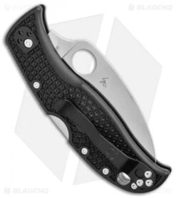Spyderco RockJumper Lockback Knife FRN (2.83" Satin Serr VG-10) C254SBK 8 Spyderco RockJumper Lockback Knife FRN (2.83" Satin Serr VG-10) C254SBK -Spyderco Sales Spyderco RockJumper Lockback Knife FRN 2.83 Satin Serr VG 10 C254SBK BHQ 112402 LS Side
