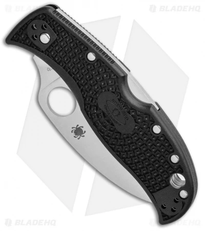 Spyderco RockJumper Lockback Knife FRN (2.83" Satin Serr VG-10) C254SBK 4 Spyderco RockJumper Lockback Knife FRN (2.83" Satin Serr VG-10) C254SBK - Image 2