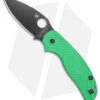 Spyderco Sage 5 Lightweight Compression Lock Knife Mint FRN (3" Black M4) BHQ -Spyderco Sales Spyderco Sage 5 Lightweight Compression Lock Mint FRN Black C123PGRM4BK BHQ 137712 jr 2