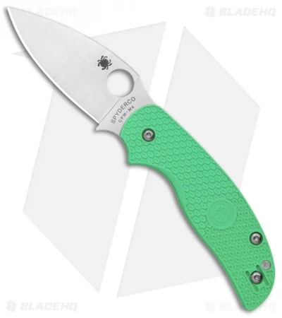 Spyderco Sage 5 Lightweight Compression Lock Knife Mint FRN (3" Satin M4) BHQ 3 Spyderco Sage 5 Lightweight Compression Lock Knife Mint FRN (3" Satin M4) BHQ