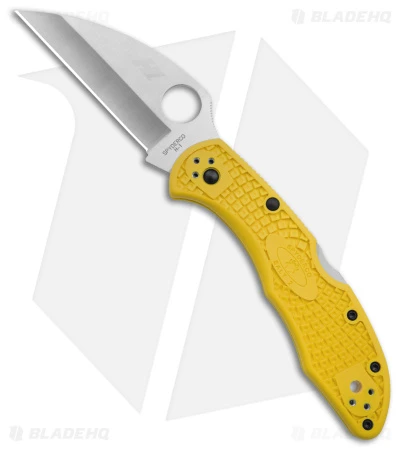Spyderco Salt 2 Wharncliffe Knife Yellow FRN (2.89" Satin) C88PWCYL2 3 Spyderco Salt 2 Wharncliffe Knife Yellow FRN (2.89" Satin) C88PWCYL2