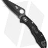 Spyderco Salt 2 Lock Back Knife Black FRN (3" Black) C88PBBK2