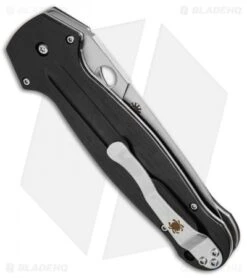 Spyderco Schempp EuroEdge Liner Lock Knife Black G-10 (3.9" Satin) C215GP 7 Spyderco Schempp EuroEdge Liner Lock Knife Black G-10 (3.9" Satin) C215GP -Spyderco Sales Spyderco Schempp EuroEdge LL Black G 10 C215GP BHQ 36435 jr side 2