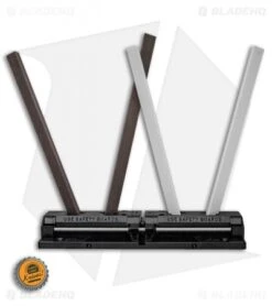 Spyderco Sharpmaker Tri-Angle Knife Sharpening Kit 204MF -Spyderco Sales Spyderco Sharpmaker Tri Angle Sharpening Kit 204MF BHQ 1859 jr bottlecap