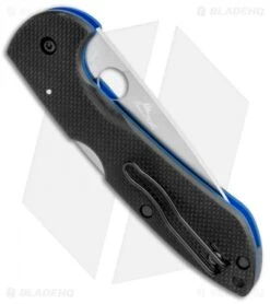 Spyderco Siren Lockback Knife Black G-10 (3.6" Satin) C247GP -Spyderco Sales Spyderco Siren LB Black G 10 Satin C247GP BHQ 102051 jr side