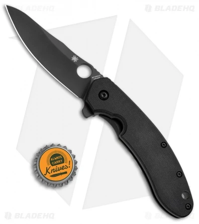 Spyderco Southard Frame Lock Knife Black G-10 (3.46" Black) C156GPBBK 6 Spyderco Southard Frame Lock Knife Black G-10 (3.46" Black) C156GPBBK - Image 4