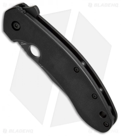 Spyderco Southard Frame Lock Knife Black G-10 (3.46" Black) C156GPBBK 4 Spyderco Southard Frame Lock Knife Black G-10 (3.46" Black) C156GPBBK - Image 2