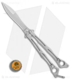 Spyderco SpyderFly Butterfly Bali Flipper 440C Knife (4.125" Satin) *Collection* 9 Spyderco SpyderFly Butterfly Bali Flipper 440C Knife (4.125" Satin) *Collection* -Spyderco Sales Spyderco Spyderfly satin collection BHQ 34060 er bottlecap