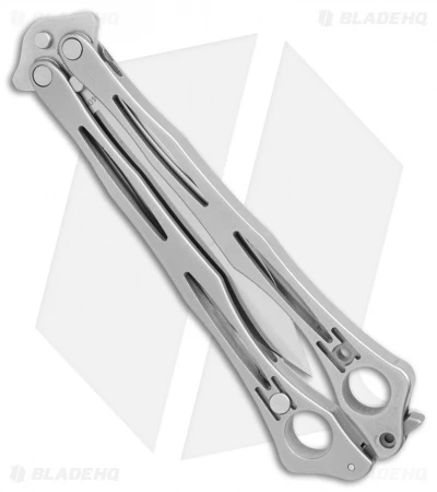 Spyderco SpyderFly Butterfly Bali Flipper 440C Knife (4.125" Satin) *Collection* 5 Spyderco SpyderFly Butterfly Bali Flipper 440C Knife (4.125" Satin) *Collection* - Image 3