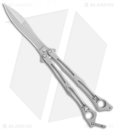 Spyderco SpyderFly Butterfly Bali Flipper 440C Knife (4.125" Satin) *Collection* 3 Spyderco SpyderFly Butterfly Bali Flipper 440C Knife (4.125" Satin) *Collection*