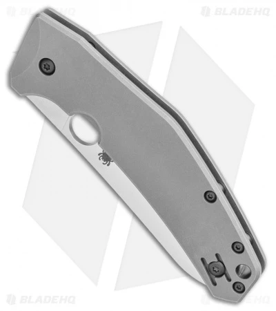 Spyderco SpydieChef Frame Lock Knife Gray Ti (3.3" Satin) C211TIP 4 Spyderco SpydieChef Frame Lock Knife Gray Ti (3.3" Satin) C211TIP - Image 2