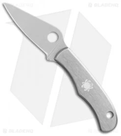 Spyderco Bug Stainless SS Mini Folding Keychain Knife (1.31" Satin) C133P