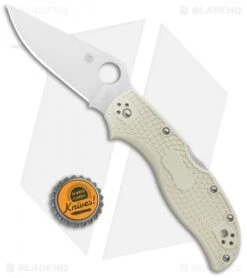 Spyderco Stretch 2 Sprint Run Lockback Knife Ivory FRN (3.4" Satin) C90FPIV2 9 Spyderco Stretch 2 Sprint Run Lockback Knife Ivory FRN (3.4" Satin) C90FPIV2 -Spyderco Sales Spyderco Stretch 2 Sprint Run LB Ivory FRN Satin C90FPIV2 BHQ 102057 jr bottlecap