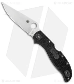 Spyderco Stretch 2 XL Lockback Knife Black FRN (4" Satin) C258PBK