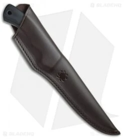 Spyderco Sustain Fixed Blade Knife Black G-10 (6.2" Satin) FB39GP -Spyderco Sales Spyderco Sustain Blk G 10 FB39GP BHQ 36432 jr sheath 2