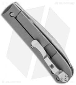 Spyderco SwayBack Frame Lock Knife (3.53" Stonewash XHP) C249TIP -Spyderco Sales Spyderco SwayBack FL SW C249TIP BHQ 112404 jr side