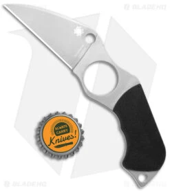 Spyderco Swick 6 Fixed Blade Knife G-10 (1.9" SW LC200N) FB14P6 -Spyderco Sales Spyderco Swick 6 Fixed Blade G 10 Satin BHQ 112426 jr bottlecap