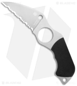 Spyderco Swick 6 Fixed Blade Knife G-10 (1.9" SW Serr LC200N) FB14S6
