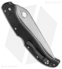 Spyderco Tatanka PowerLock Knife Black G-10 (5.06" Satin) C180GP -Spyderco Sales Spyderco Tatanka PowerLock Black G 10 C180GP BHQ 20414 jr side 2
