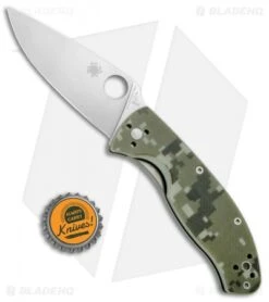 Spyderco Tenacious Folding Knife Camo G-10 (3.375" Satin) C122GPCMO Exclusive -Spyderco Sales Spyderco Tenacious Camo G 10 Exclusive C122GPCMO BHQ 51522 jr bottlecap