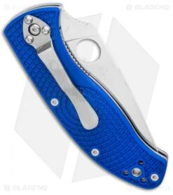 Spyderco Tenacious Lightweight Blue FRN Knife (3.4" Satin Serr S35VN) C122PSBL 7 Spyderco Tenacious Lightweight Blue FRN Knife (3.4" Satin Serr S35VN) C122PSBL -Spyderco Sales Spyderco Tenacious Lightweight Blue FRN Knife 3.4 Satin Serr S35VN C122PSBL BHQ 116283 LS Side
