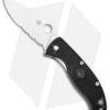 Spyderco Tenacious Lightweight Folding Knife FRN (3.375" Satin Serr) C122PSBK -Spyderco Sales Spyderco Tenacious Lightweight FRN Satin Serr C122PSBK BHQ 102054 jr 2