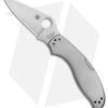 Spyderco UpTern Lock Back Knife Stainless Steel (2.9" Satin) -Spyderco Sales Spyderco UpTern Lock Back SS Satin BHQ 145709 jr