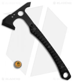 Spyderco Warrior Hawk 13.6" Tomahawk Axe Black G-10 W/ Boltaron Sheath H03 -Spyderco Sales Spyderco Warrior Hawk Tomahawk Axe Black G10 Boltaron sheath BHQ 78716 er bottlecap
