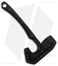 Spyderco Warrior Hawk 13.6" Tomahawk Axe Black G-10 W/ Boltaron Sheath H03 -Spyderco Sales Spyderco Warrior Hawk Tomahawk Axe Black G10 Boltaron sheath BHQ 78716 er sheath