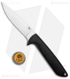 Spyderco WaterWay Fixed Blade Knife Black G-10 (4.4" Satin) FB43GPZ -Spyderco Sales Spyderco WaterWay Fixed Black G 10 FB43GP BHQ 78714 jr bottlecap