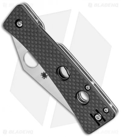 Spyderco Watu Compression Lock Knife Carbon Fiber (3.25"Satin) C251CFP 4 Spyderco Watu Compression Lock Knife Carbon Fiber (3.25"Satin) C251CFP - Image 2