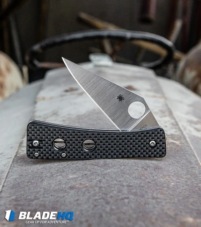 Spyderco Watu Compression Lock Knife Carbon Fiber (3.25"Satin) C251CFP 6 Spyderco Watu Compression Lock Knife Carbon Fiber (3.25"Satin) C251CFP - Image 4