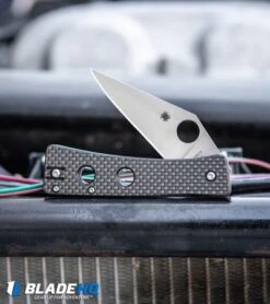 Spyderco Watu Compression Lock Knife Carbon Fiber (3.25"Satin) C251CFP 11 Spyderco Watu Compression Lock Knife Carbon Fiber (3.25"Satin) C251CFP -Spyderco Sales Spyderco Watu Compression lock Knife Carbon Fiber Satin C251CFP BHQ 106195 kp whip web