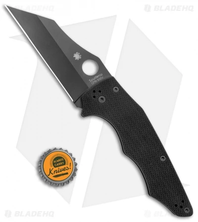 Spyderco YoJumbo Compression Lock Knife Black G-10 (4" Black) C253GPBBK 6 Spyderco YoJumbo Compression Lock Knife Black G-10 (4" Black) C253GPBBK - Image 4