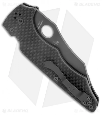 Spyderco YoJumbo Compression Lock Knife Black G-10 (4" Black) C253GPBBK 5 Spyderco YoJumbo Compression Lock Knife Black G-10 (4" Black) C253GPBBK - Image 3