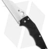 Spyderco YoJumbo Compression Lock Knife Black G-10 (4" Satin S30V) C253GP