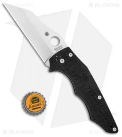 Spyderco YoJumbo Compression Lock Knife Black G-10 (4" Satin S30V) C253GP -Spyderco Sales Spyderco YoJumbo Compression Lock Black G 10 Satin C253GP BHQ 112403 jr bottlecap