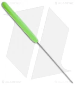 Spyderco Z-Cut Lightweight Green Blunt Tip (4.3" Satin) K13PGN 8 Spyderco Z-Cut Lightweight Green Blunt Tip (4.3" Satin) K13PGN -Spyderco Sales Spyderco Z Cut Lightweight Green Blunt Tip BHQ 107965 jr top