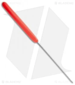 Spyderco Z-Cut Lightweight Red Blunt Tip (4.3" Satin) K13PRD -Spyderco Sales Spyderco Z Cut Lightweight Red Blunt Tip BHQ 107966 jr top