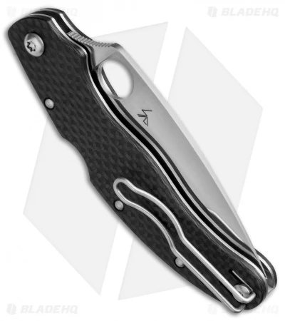 Spyderco Caly 3.5 ZDP-189 Carbon Fiber Folding Knife (3.5" Satin Plain) C144CFPE 5 Spyderco Caly 3.5 ZDP-189 Carbon Fiber Folding Knife (3.5" Satin Plain) C144CFPE - Image 3