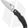 Spyderco Caly 3.5 ZDP-189 Carbon Fiber Folding Knife (3.5" Satin Plain) C144CFPE -Spyderco Sales Spyderco caly 3 5 zdp 189 c144cfpe BHQ 11552 jr