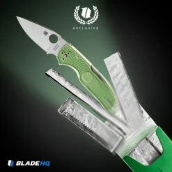 Spyderco Native 5 Exclusive M4 LW Lockback Knife Mint Green FRN (3" Satin) 13 Spyderco Native 5 Exclusive M4 LW Lockback Knife Mint Green FRN (3" Satin) -Spyderco Sales SpydercoNative5MintM4ListingGum