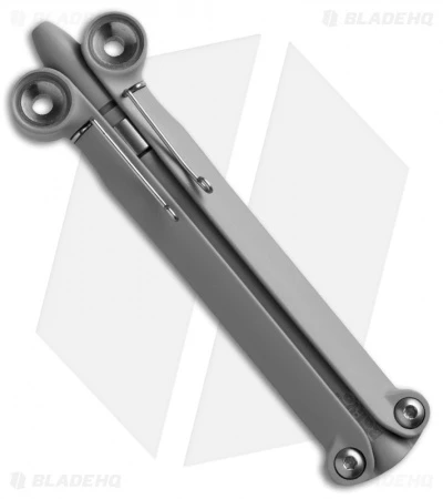 BaliYo By Spyderco Pen Butterfly Flipper (Gray) 5 BaliYo By Spyderco Pen Butterfly Flipper (Gray) - Image 3