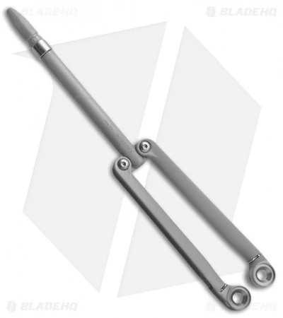 BaliYo By Spyderco Pen Butterfly Flipper (Gray) 3 BaliYo By Spyderco Pen Butterfly Flipper (Gray)