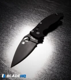 Spyderco Manix 2 Knife Tactical G-10 (3.375" Black) C101GPBBK2 -Spyderco Sales spycerdo manix 2 black g10 c101gpbbk2 BHQ 7065 dl