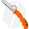 Spyderco Rescue Assist I Knife Orange FRN (3.69" Satin Serr) C79PSOR -Spyderco Sales spyderco C79psor